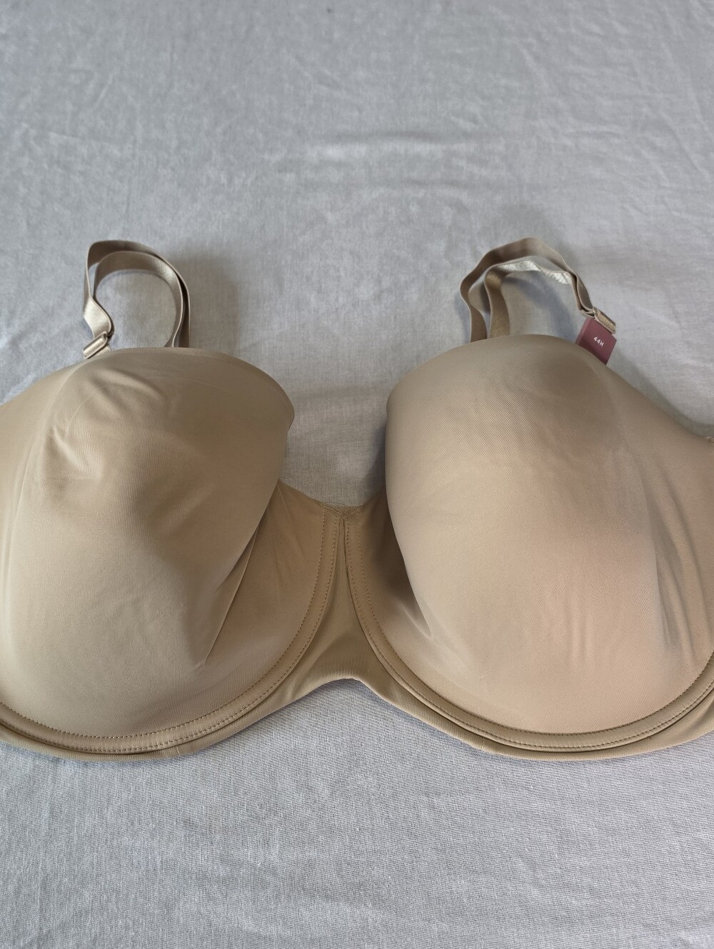 Cacique Lightly Lined Multi-Way Strapless Underwire Bra 44H Beige NWT $52.95